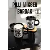 Mikser Kupa Yazılı Mug Bardak Karıştırma Özelliği