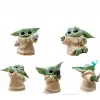 Mini Baby Yoda Figür 6 Adet