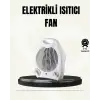 Mini Elektrikli Isıtıcı – Taşınabilir Fanlı Isıtma Sistemi