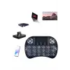 Mini Klavye Gaming Pc Playstation Ledli Mouse Rgb Mouse Bluetooth Usb