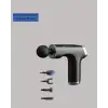 Mini Masaj Tabancası 4 Başlık 6 Hız Ayarlı