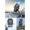 Motor,motosiklet,bisiklet ,scooter İçin 360 Derece Dönebilen Dikiz Aynası Versiyonu Telefon Tutucu Aparat