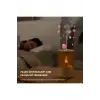 Mum Işığı Görünümlü Taşınabilir 125ml Kapasiteli Işıklı Aroma Yayıcı Hava Nemlendirici