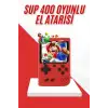 Nostalji Oyunlu Mini Atari Gamebox 400 Oyunlu El Atarisi