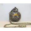 One Piece Tasarımlı Köstekli Saat