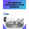 Oyun Konsolu Uyumlu Kablosuz Projeksiyon Cihazı Ev Sinema Deneyimi