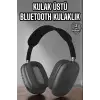 P9 Plus Hi-fi Ses Kalitesi Ayarlanabilir Mikrofonlu Bluetooth Kulaklık Siyah