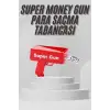 Para Dolar Saçma Para Atma Tabancası Otomatik Kırmızı Oyuncak