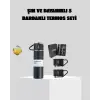 Paslanmaz Çelik 500 ml Termos Seti – 8 Saat Isı Koruma, Vakumlu, Sızdırmaz ve Taşınabilir