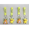Pikachu Raichu Silikon Anahtarlık
