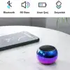 Portatif Taşınabilir Bass Ses Topu Bombası Mini Kablosuz Wireless Bluetooth Hoparlör Speaker