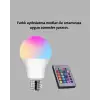 Renk Değiştiren RGB LED Ampul 16 Renk Uzaktan Kumandalı 2025 Model