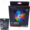 Rgb 3 Renk Rainbow Gökkuşağı 12 CM Kasa Geniş Fan Concord C-894