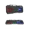 RGB Işıklı   Klavye Q Klavye Mouse Hediyeli