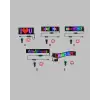 RGB Kayar Yazılı LED Reklam Ekranı – USB Bağlantılı Esnek Tasarım