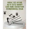 RGB LED Araç İçi Aydınlatma – Kumandalı Sistem