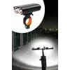 Şarj Göstergeli Uzun Menzil Su Geçirmez Led Bisiklet Feneri 1600 Lumen