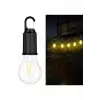Şarjlı Dekoratif Kamp Lambası Askılı Ampul Led Işık Type-C Girişli