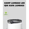 Şarjlı LED Kafa Feneri | 4 Modlu Akıllı Sensörlü Far | Su Geçirmez IPX5 Kamp ve Balıkçı Lambası