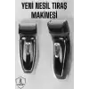 Şarjlı Paslanmaz Çelik Bıçaklı ve Kablosuz Saç Sakal Tıraş Makinesi