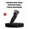 Şarjlı Saç ve Sakal Tıraş Makinesi Kablosuz Kompakt Tasarımlı