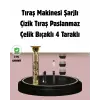 Şarjlı Titanyum Bıçaklı Saç Kesme Makinesi