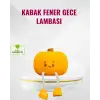 Silikon Pumpkin Night Light Telefon Tutuculu LED Lamba