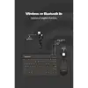 Siyah Kablosuz Klavye Ve Mouse Seti