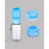 Sızdırma Önleyici Silikon Halkalı Pet Su Dispenseri Gezi Seyahat İçin