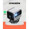 Smart Projector Android TV Yüksek Parlaklık Ev Sineması