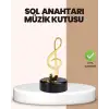 Sol Anahtarı Temalı Döner Müzik Kutusu Melodili Dekoratif Ürün