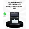 Su Geçirmez IP65 20 LED Solar Sensörlü Bahçe ve Veranda Aydınlatma