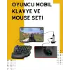 Tak-Çalıştır Mobil Oyun Ekipmanları Seti – Klavye Mouse Dahil