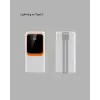 Taşınabilir 10000 mAh Powerbank – Dijital Göstergeli, Type-C ve USB Çıkışlı