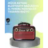 Taşınabilir Bluetooth Hoparlör – Modern Teknoloji ile Nostaljik Radyo Deneyimi, FM/AM Fonksiyonu