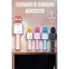 Taşınabilir Bluetooth Karaoke Mikrofon: Hafıza Kart Girişli, Etkileyici Performans