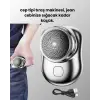 Taşınabilir, cep boyunda, şarjlı elektrikli tıraş makinesi