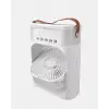 Taşınabilir Mini Klima Fan 3’ü 1 Arada Soğutucu, Nemlendirici ve Gece Lambası