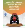 Taşınabilir Nostaljik Araç Tasarımlı Bluetooth Hoparlör