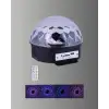 Taşınabilir RGB Disko Topu Bluetooth ve Uzaktan Kumanda Özellikli