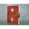 Taşlı Deri Defter Model 2