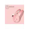 Tavşan Figürlü Kablosuz Mouse Pil Dahil Etiket Hediyeli Pembe