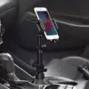 Teleskopik Araç Bardak Yerine Giren Telefon Tutucu