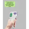 Temassız Termometre Hızlı Ölçüm Güvenli Dijital Ateş Ölçer