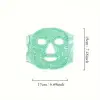 Terapi Jel Yüz Maskesi Soğuk Ve Sıcak Boncuklu Ayarlanabilir Maske (Yeşil)