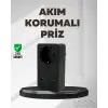 Tip Akım Koruma Prizi 10A 2500W USB Type C Destekli