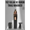 Tıraş Makinesi Kulak Burun ve Yüz Temizleyici Şarjlı Mini