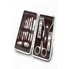Tırnak Bakımı Tırnak Makası Profesyonel 12 Parça El Ayak Manikür Pedikür Seti