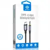TYPE-C Aux kablosu 1 Metre Aux Çevirici Arbaks ARB-514