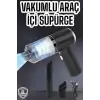 Üflemeli Güçlü Vakumlu Ev Ofis Araç Süpürgesi El Süpürgesi Şarjlı